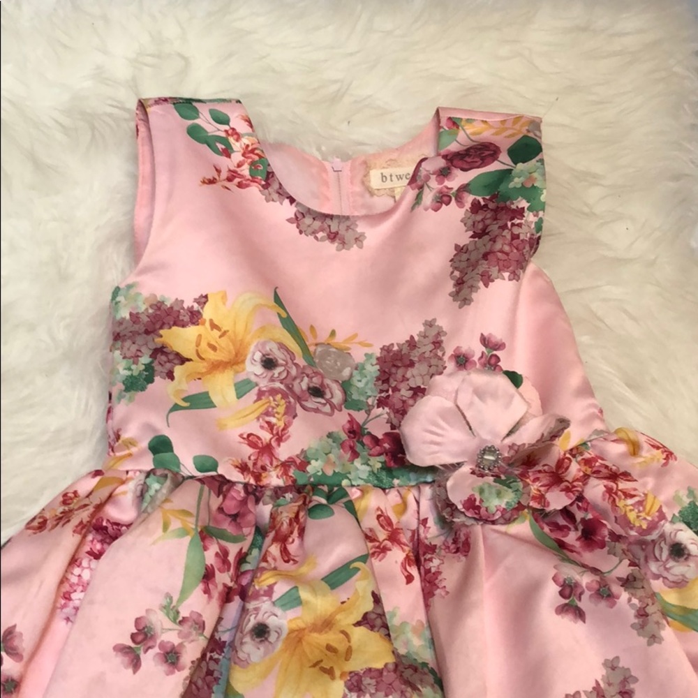 Pink flower dress - Picture 2 of 5
